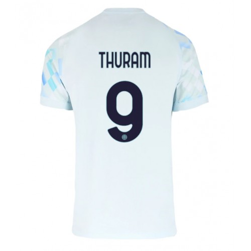 Stroje piłkarskie Inter Milan Marcus Thuram #9 Koszulka Wyjazdowej 2025-26 Krótki Rękaw